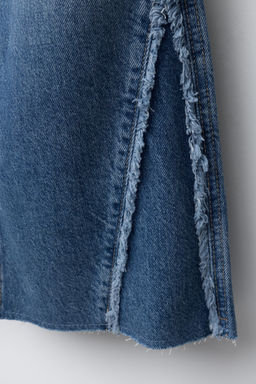 FRAYED BOOTCUT JEANS - Zara фото 4