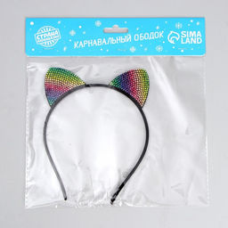 Ободок для волос карнавальный Кошечка - Страна карнавалия фото 2