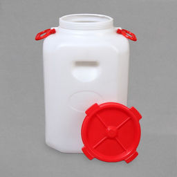 Фляга - бочка пищевая, 50 л, горловина 19.5 см, пластиковая, белая - Simaland фото 2