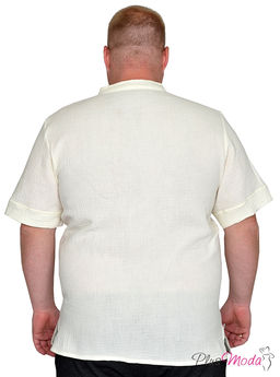 Рубашка-поло Модель №1624 размеры 44-84 - Plusmoda фото 3