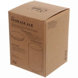 Банка для продуктов стеклянная 950мл "Olala"