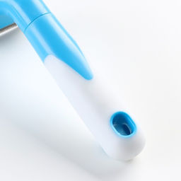 Дешеддер малый, лезвие шириной 4,5 см, голубой - Пижон фото 4