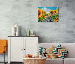 Кристальная (алмазная) мозаика ФРЕЯ ALPD-174 на подрамнике Космические сны 40 х 30 см