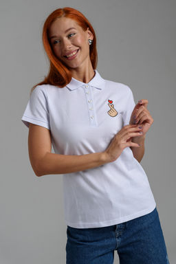 8524 футболка поло женская - Натали фото 17