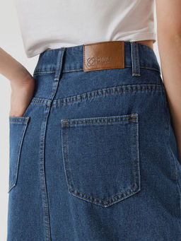 CONCEPT CLUB / Юбка джинсовая жен. Puerta синий фото 5