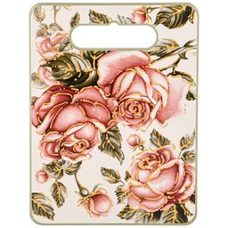 ПОДСТАВКА ПОД ГОРЯЧЕЕ КОРЕЙСКАЯ РОЗА 20*15 СМ. ВЫСОТА=1 СМ.