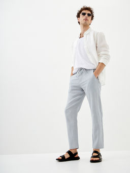 Мужские Льняные Брюки Мом - Mossmore фото 14