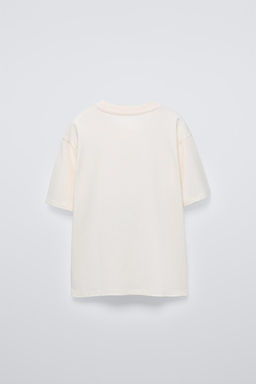 ETIKETLI GRAFITI BASKILI T-SHIRT - Zara фото 2