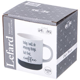 КРУЖКА LEFARD КОФЕМАНИЯ 525МЛ  фото 2