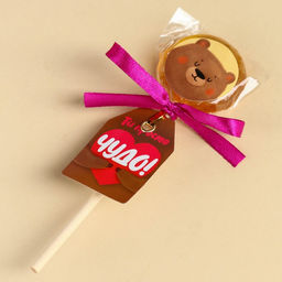 МИКС Леденец с наклейкой Ты просто чудо, вкус: апельсин, 1 штука, 15 г. - Simaland фото 4