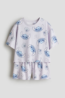 Pijama estampado de algod?n