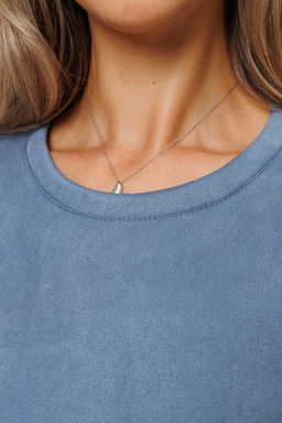 Костюм замшевый брючный 43043