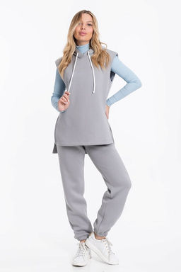 Костюм М324186б серый