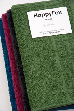 Набор махровых полотенец 4 шт. Happy Fox Home  фото 12
