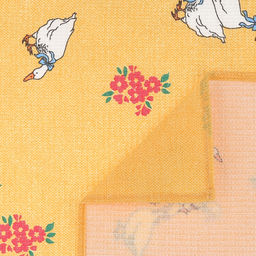 Салфетка хозяйственная 50х60см "Гуси", вафельное полотно, хлопок 100%, плотность 245г/м2, без упаковки, "Домашняя мода" (Россия)