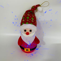 Елочная игрушка - Дед Мороз 24 см 12 шт в уп (свет) (арт. 6210-11)