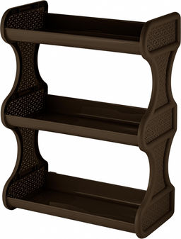 Полка навесная трехсекционная Nature арт.Р1682, BQ1682, KL1682