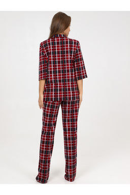 Пижама женская П-119.02 клетка - Хороший трикотаж фото 5