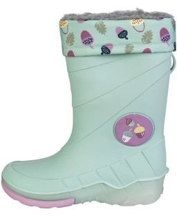 Утепленные резиновые сапоги для девочек LUPILU с мигающими пятками  фото 46