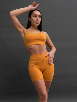 PELICAN, майка (модель топ) спортивная женская, Янтарный  фото 4