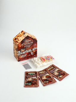 Подарочный набор Уюта в новом году : горячий шоколад 3 шт. ? 25 г, маршмеллоу 40 г, декор 17 г - Фабрика счастья фото 4