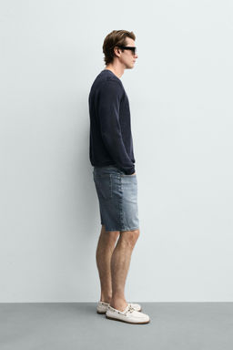 BERMUDA DENIM REGULAR FIT / Crudo - Zara фото 15