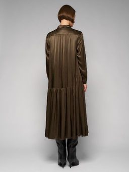 Платье женское 12411-35141 dark khaki - Eleganzza фото 5