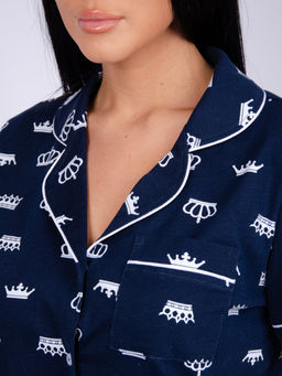 Пижама, домашний костюм ДК-449-короны - Ihomelux фото 4