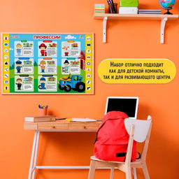 Обучающие плакаты Синий трактор  фото 4