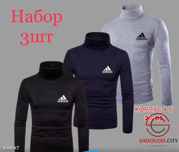 водолазки мужские 3 шт с начесом - Bruno фото 7