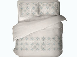 4902-БЧ КПБ Евро рис 6432-01 Красаванне цв серый (лен)