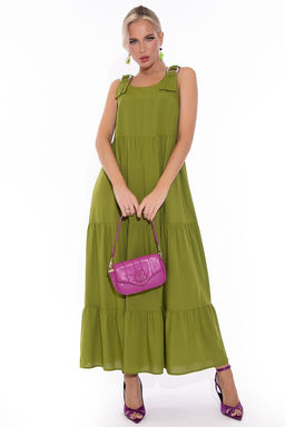 Сарафан Море соблазна (оливковый)