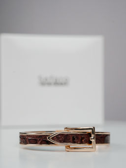 Браслет из кожи крокодила - Sefaro фото 2