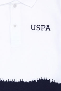 Темно-синяя футболка с воротником-поло для мальчика Неожиданная скидка в корзине - U.s. polo assn фото 8