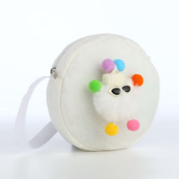 Сумка детская для девочки на молнии «Выбражулька», белая