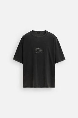 FADED T-SHIRT WITH PATCH - Zara фото 8