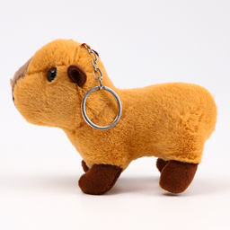 Мягкая игрушка Капибара на брелоке, 14 см - Simaland фото 3