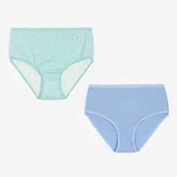 Цена за 2 шт. Набор трусов женских Collorista, 2 шт., цвет голубой, размер 58