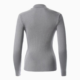 Джемпер женский на пуговицах MINAKU: Knitwear collection, серый, размер 42-44