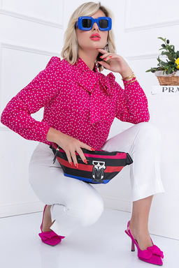 БЛУЗКА МИЛА (ФУКСИЯ) - Bellovera фото 8