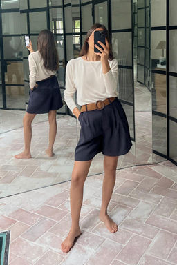 PLAIN FINE KNIT SWEATER - Zara фото 32