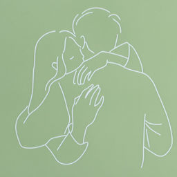 Цена за 10 шт. Плёнка двухсторонняя Love you, оливковый, 56 56 см - Дарите счастье фото 6