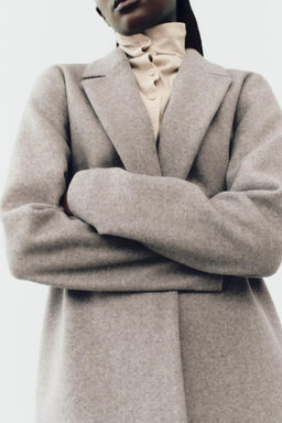 SOFT BUTTON COAT - Zara фото 16