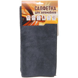 Салфетка для автомобиля AVC-23GD, 30*60 см, микрофибра, 200/350 г/м?