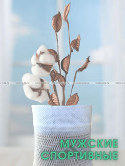 Цена за 10 пар. ЮстаТекс носки мужские укороченные спортивные 1с19 сетка белые