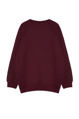 TRENDYOL MAN Lacivert Buyuk Beden Bisiklet Yaka Oversize/Genis Kesim Ici Polarl? Sweatshirt TMNAW24AO00007 - Trendyolmilla фото 24