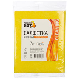 Набор салфеток вискозных универсальных 30*38 см (7 шт.) арт. 003568