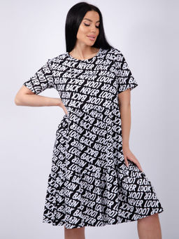 Платье "Касадея" неро, трикотаж