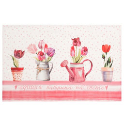 Полотенце Этель Любимая бабушка 40х67 см, 100% хлопок, репс 190 гр/м2 фото 4