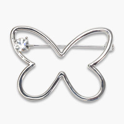 Брошь в форме бабочки